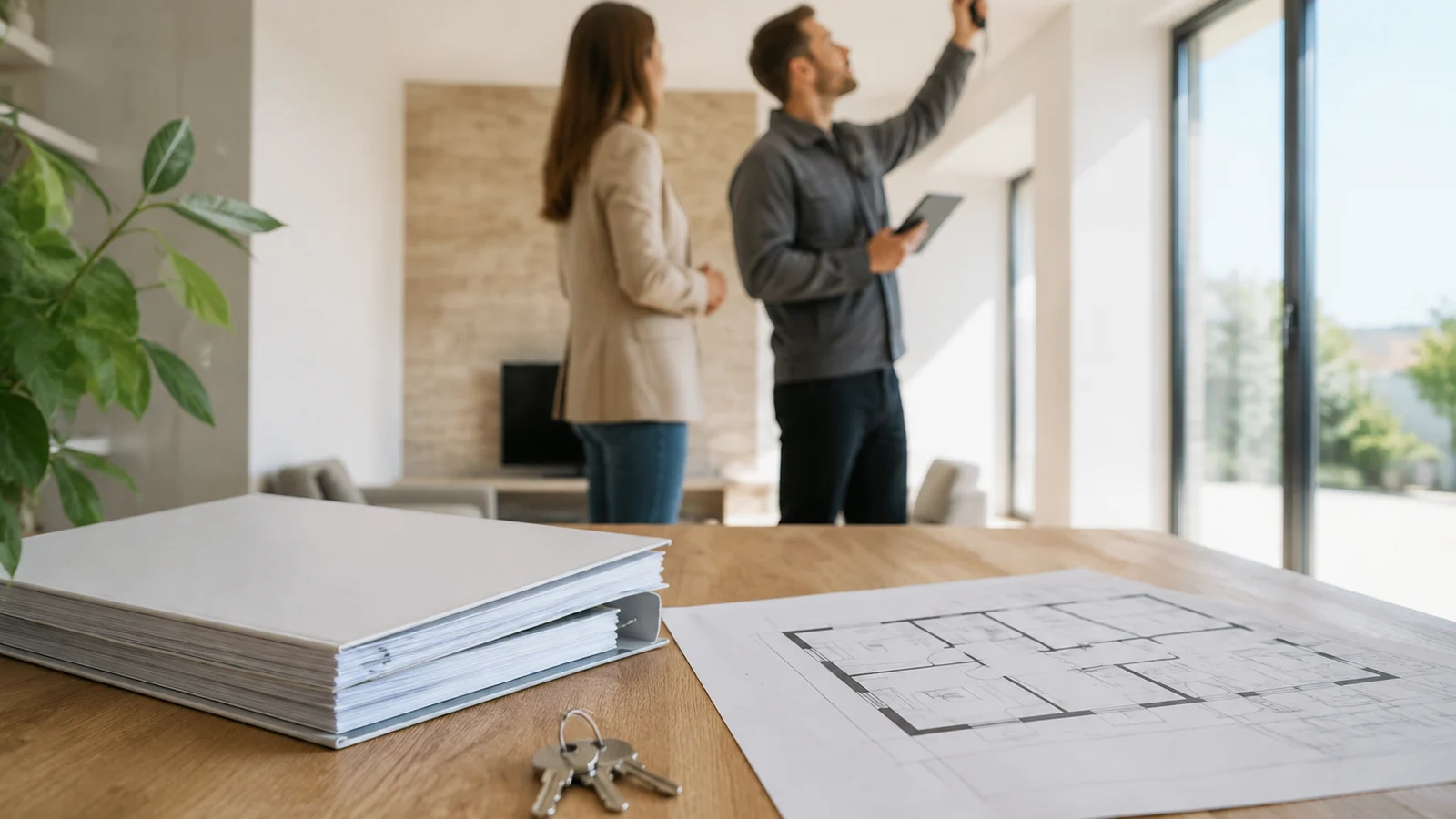 Dossier de diagnostics immobiliers préparé avant la vente d’une maison